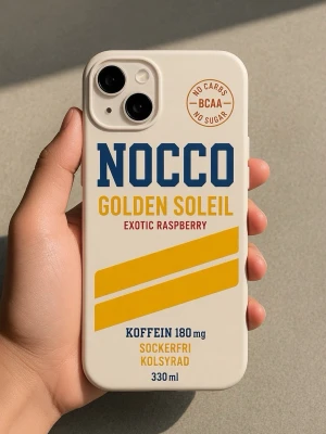 Nocco Mobilskal - finns i alla  modeller - Printed in Sweden  - FINNS I ALLA IPHONE + SAMSUNG modeller. Jätte snyggt Nocco mobilskal, skriv vid frågor, priset är förhandlingsbart vid snabb affär. Skickar inom 24h. Har dessutom andra smaker 