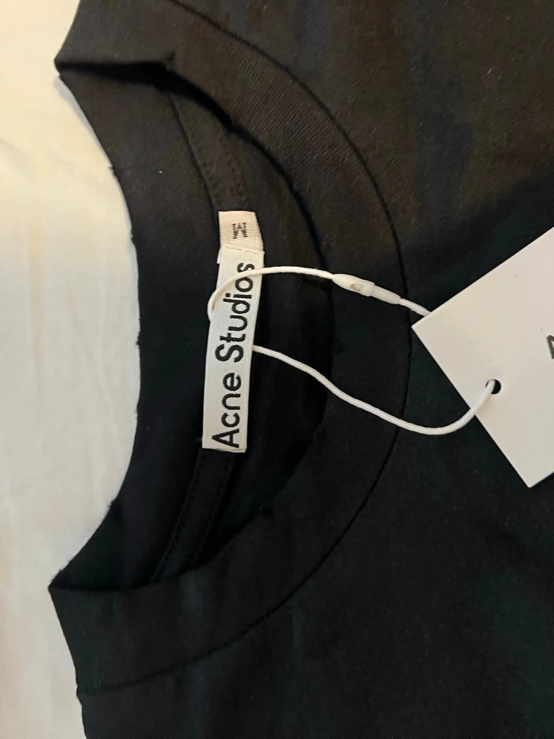 Svart långärmad t-shirt Acne Studios - 3