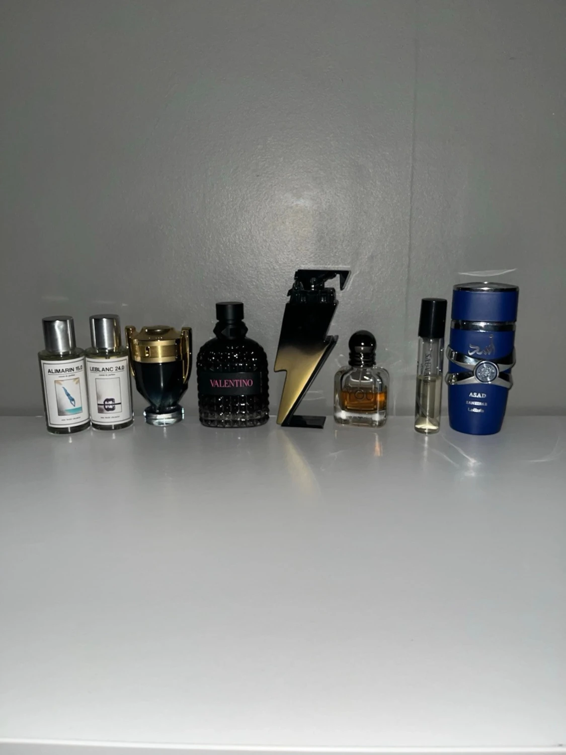 Mix av herrparfymer från kända märken