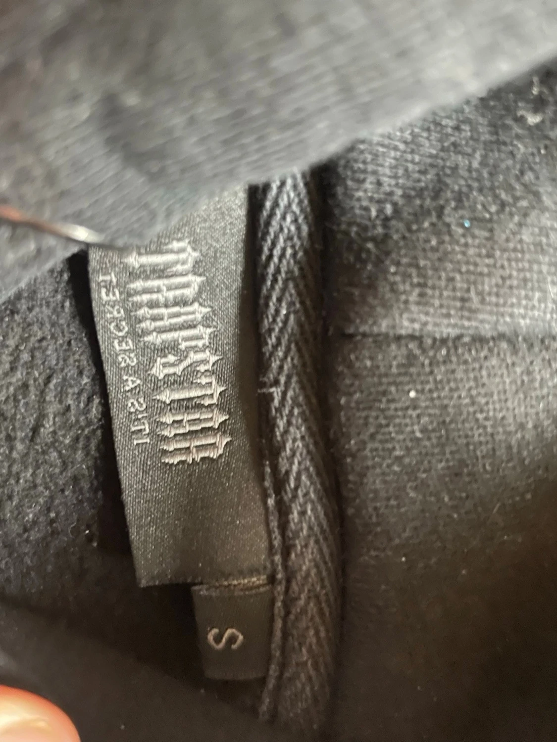 Svart Trapstar Hoodie - 1