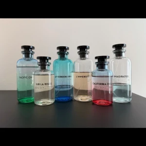 Louis Vuitton Parfym prover/samples/splittar - Säljer samples på följande dofter. Skickas i snygga glas flaskor med spray, etikett till varje prov och skickas vadderat. Priserna är: 2ml: 95kr | 3ml: 135kr | 5ml: 199kr | 10ml: 369kr | 30ml: 1049kr | Frakt kan lösas privat för en billigare peng. 