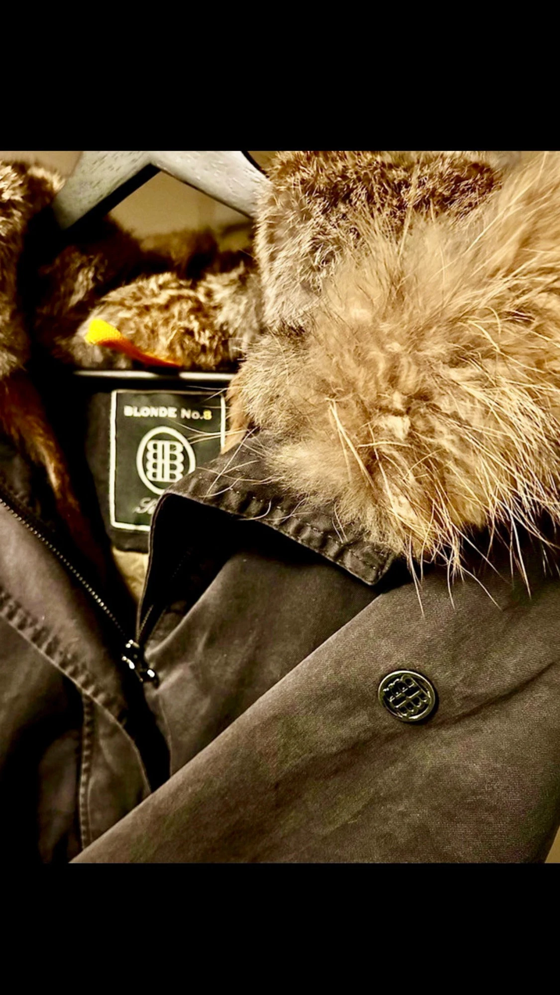 Blonde No.8 Aspen 515 parka med äkta päls - 1