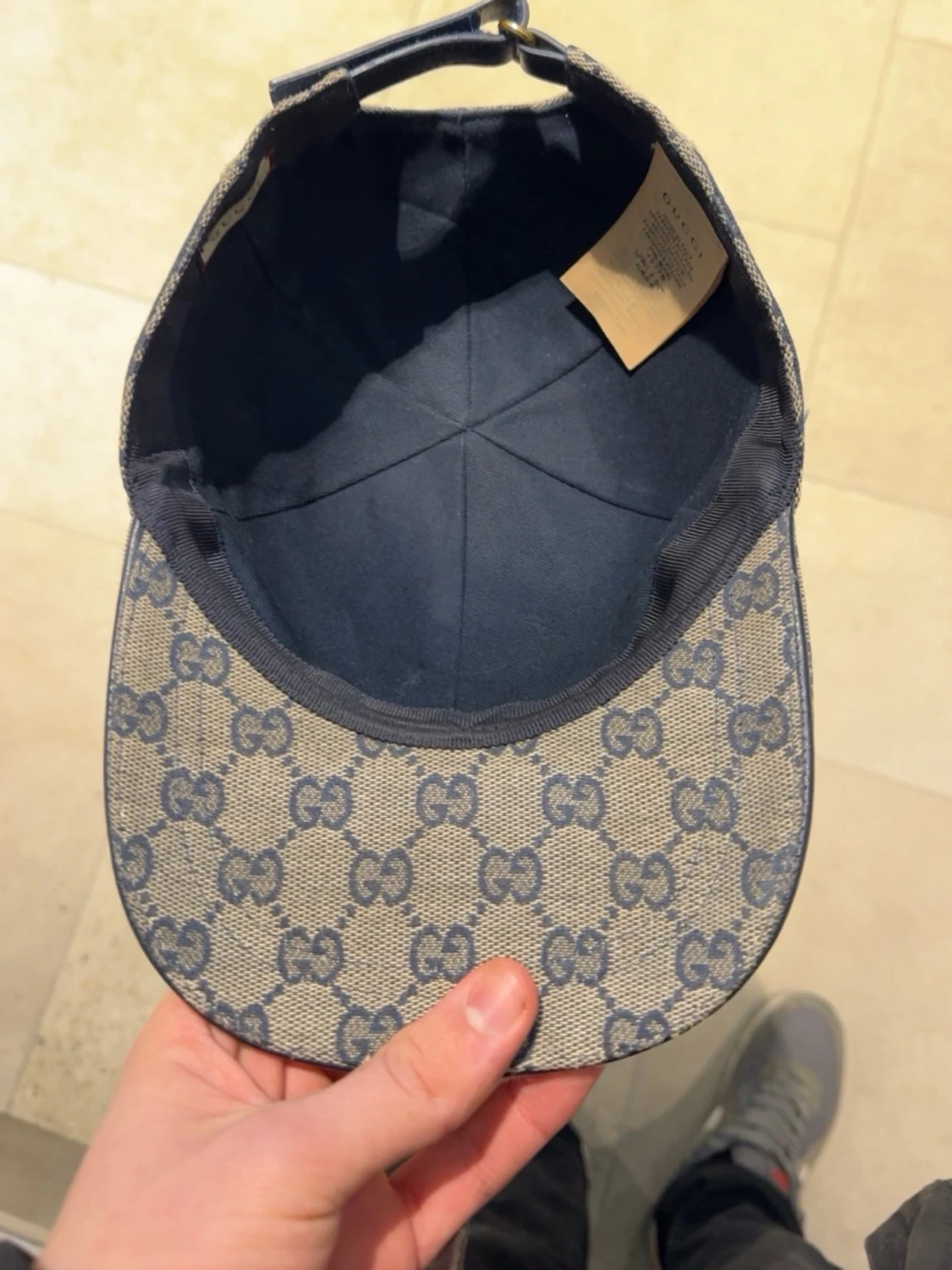 Gucci keps med GG-mönster - 1