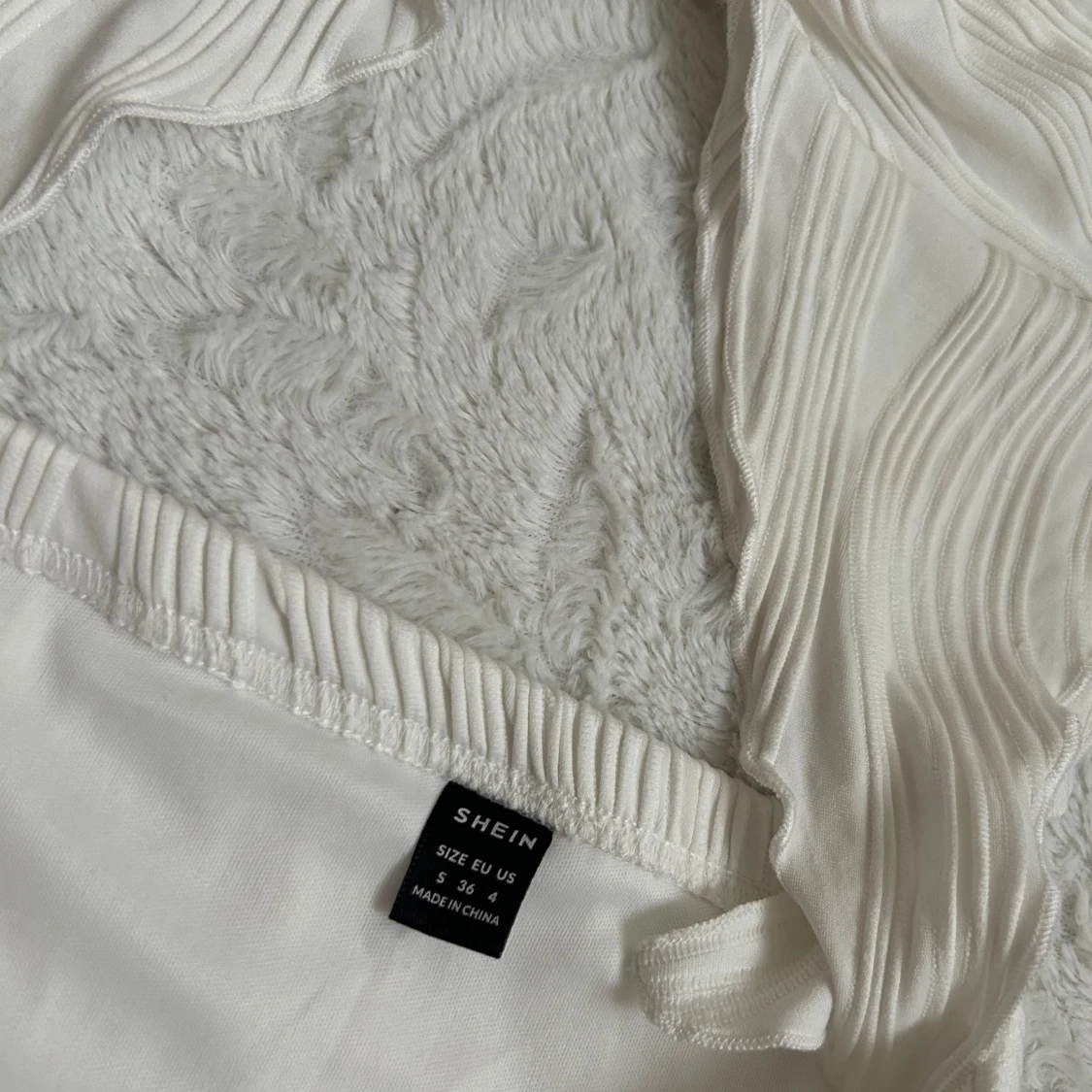 Vit tvår-delade set från SHEIN - 2