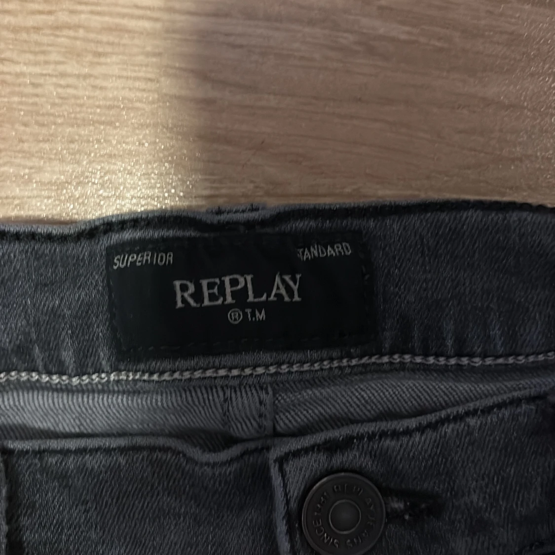 Grå jeans från Replay, storlek 14A - 2