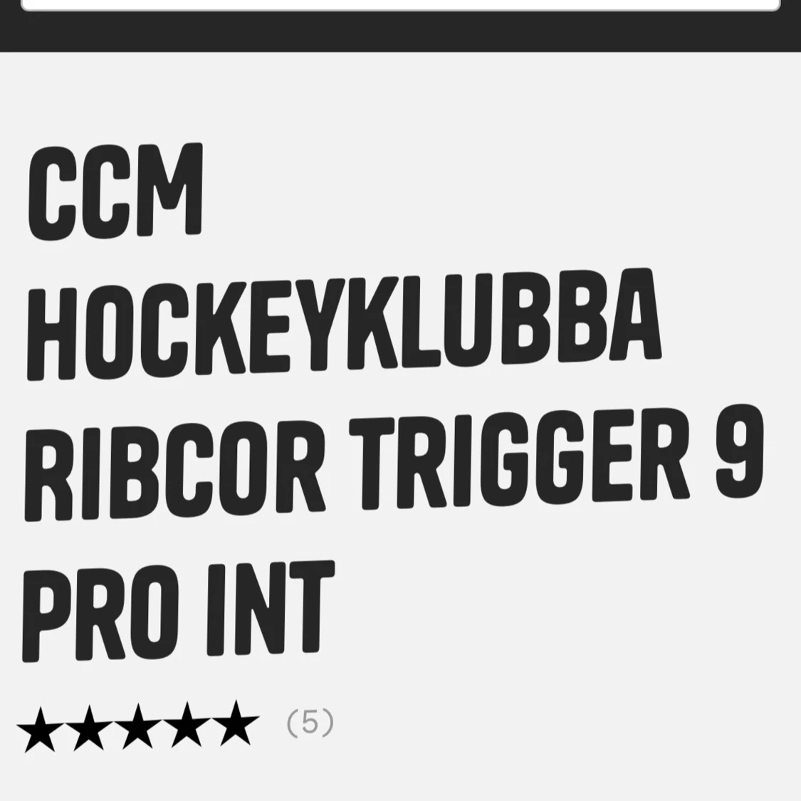 CCM Ribcor Trigger 9 Pro INT - 3