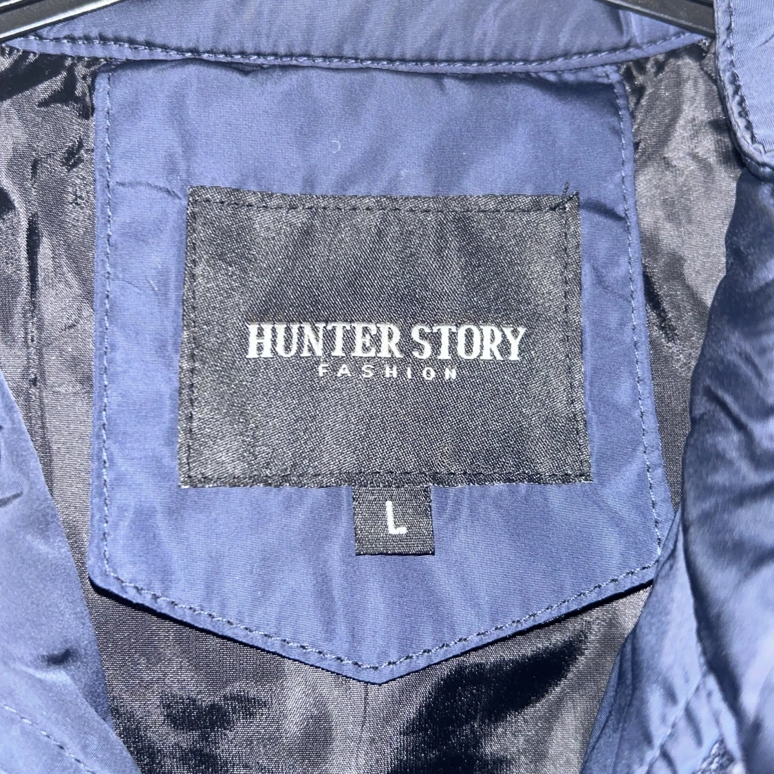 Mörkblå höstjacka Hunter Story L - 2