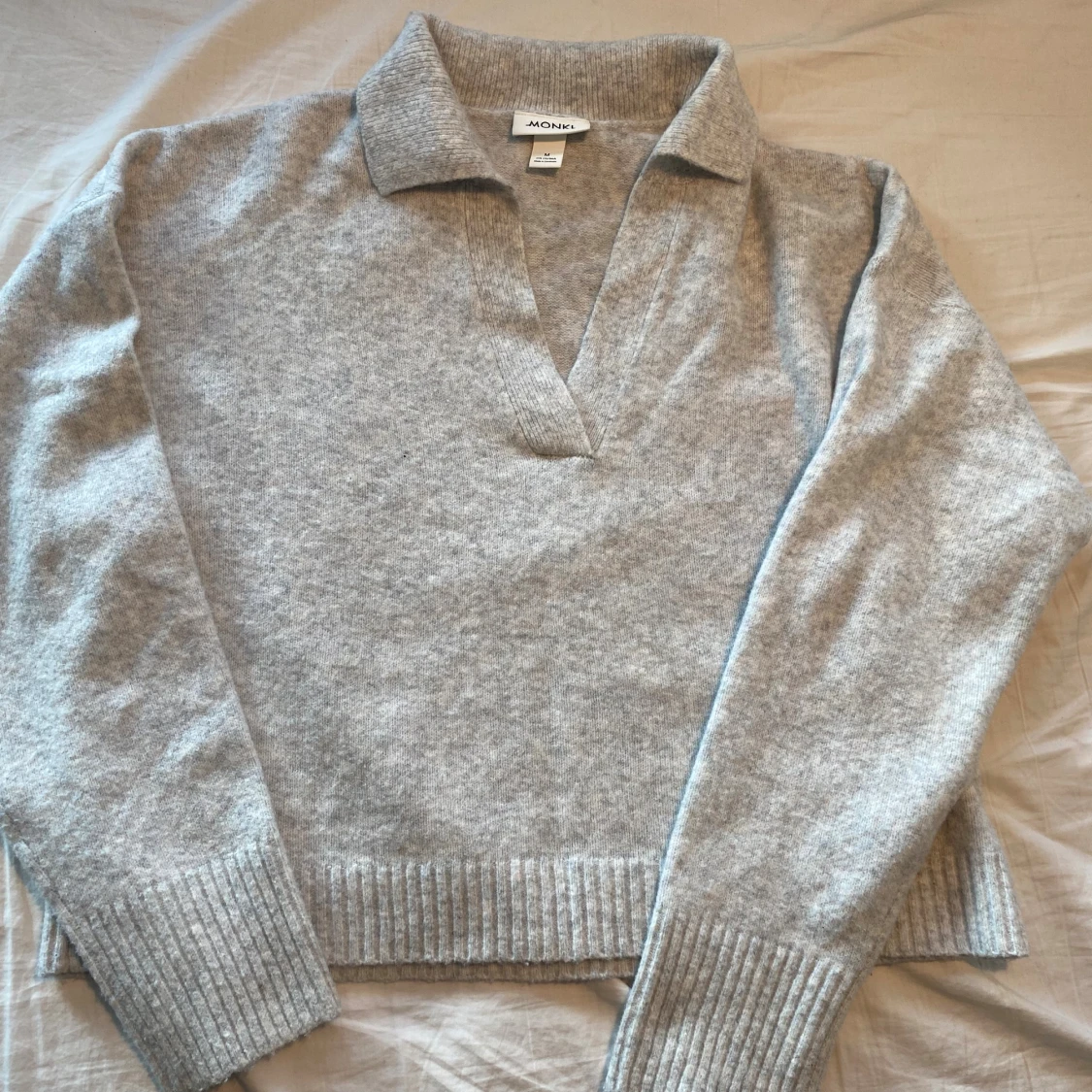 Stickad tröja med krage!🧶 - 1