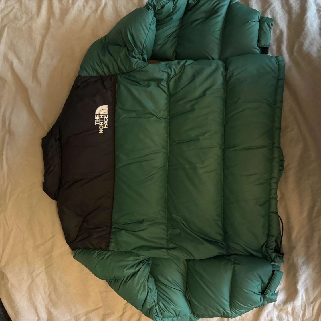 Grön The North Face pufferjacka S - 1