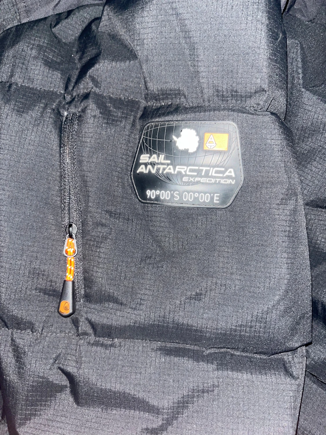 Svart Sail Racing dunjacka med huva - 4