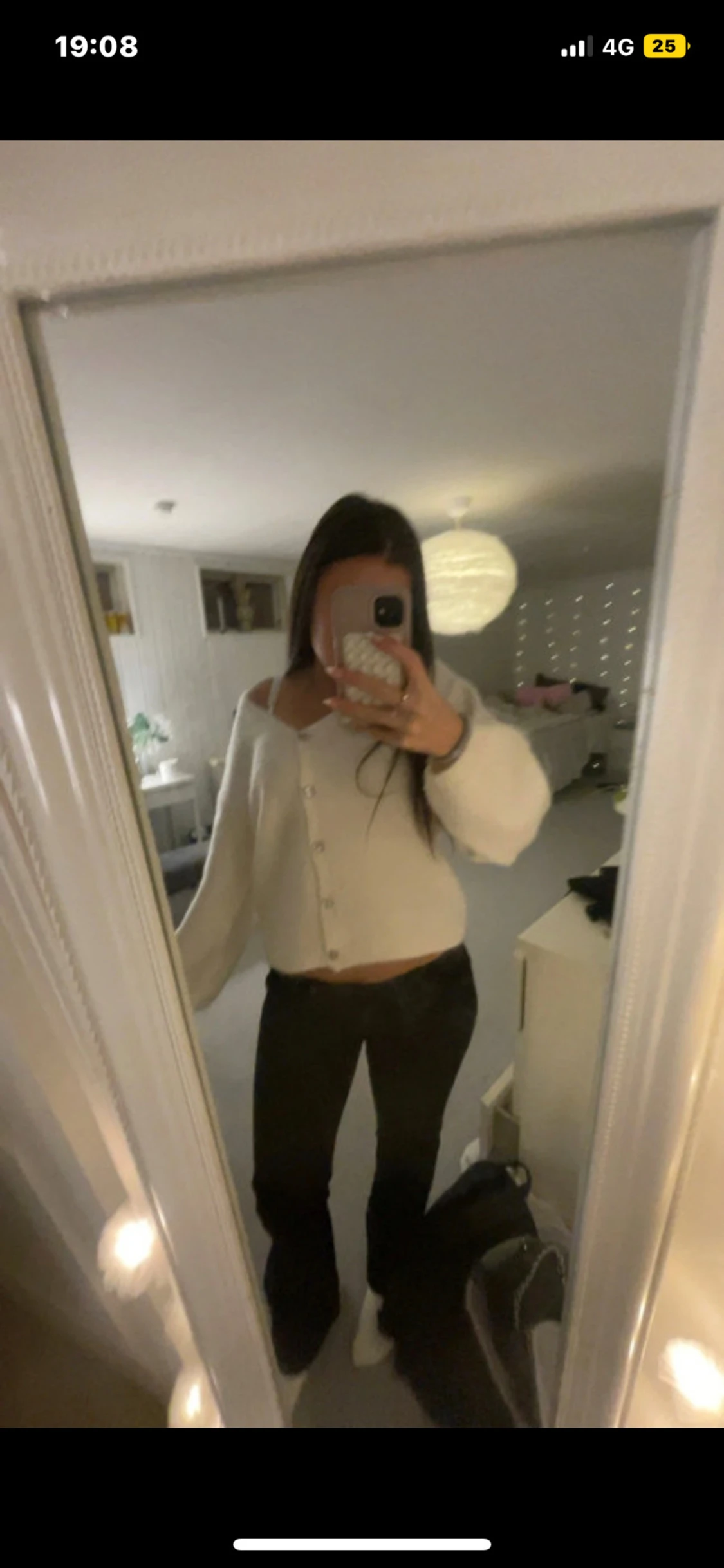 Svarta bootcut jeans från Abrand - 4