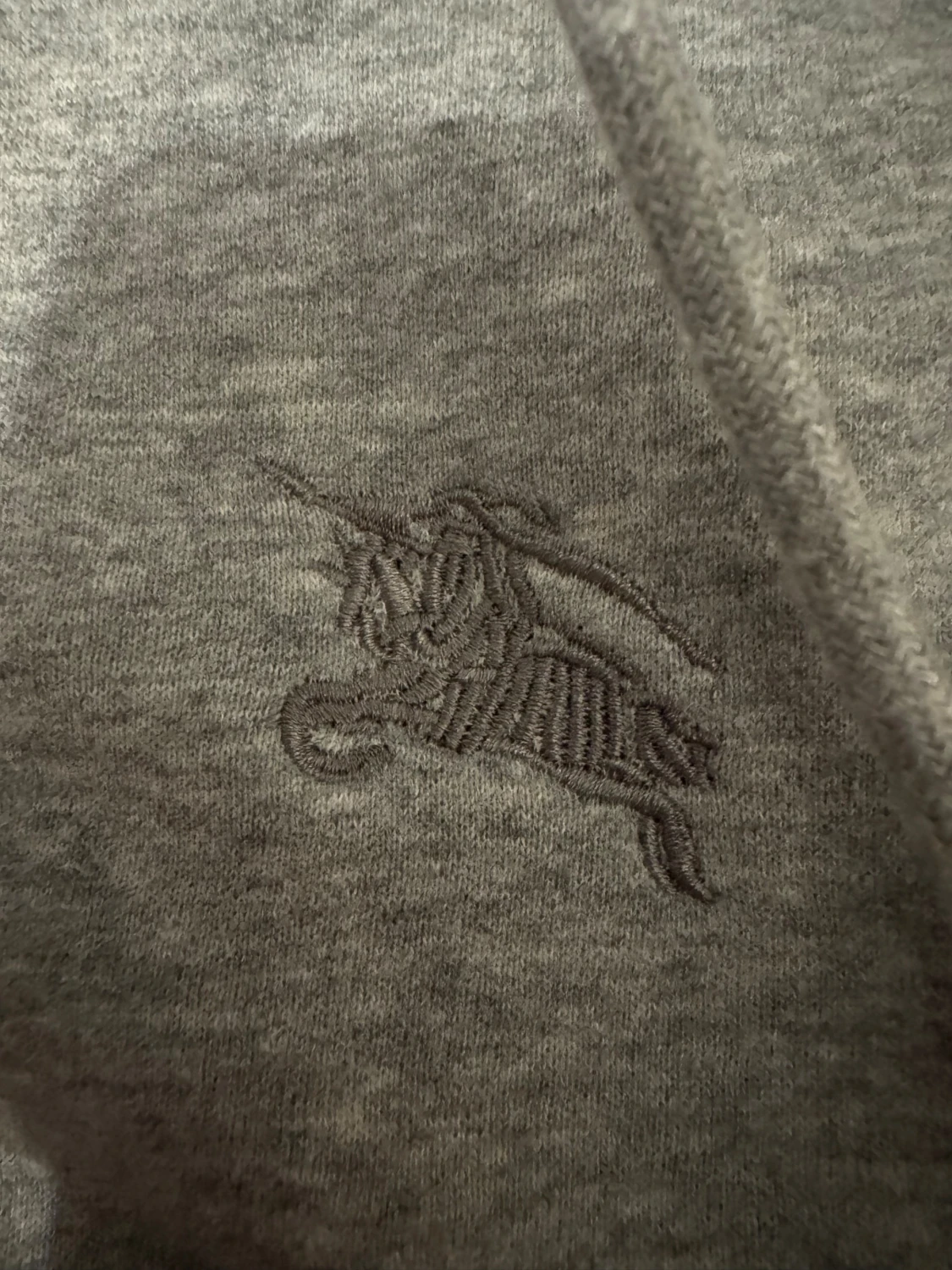 Grå Burberry hoodie  - 2