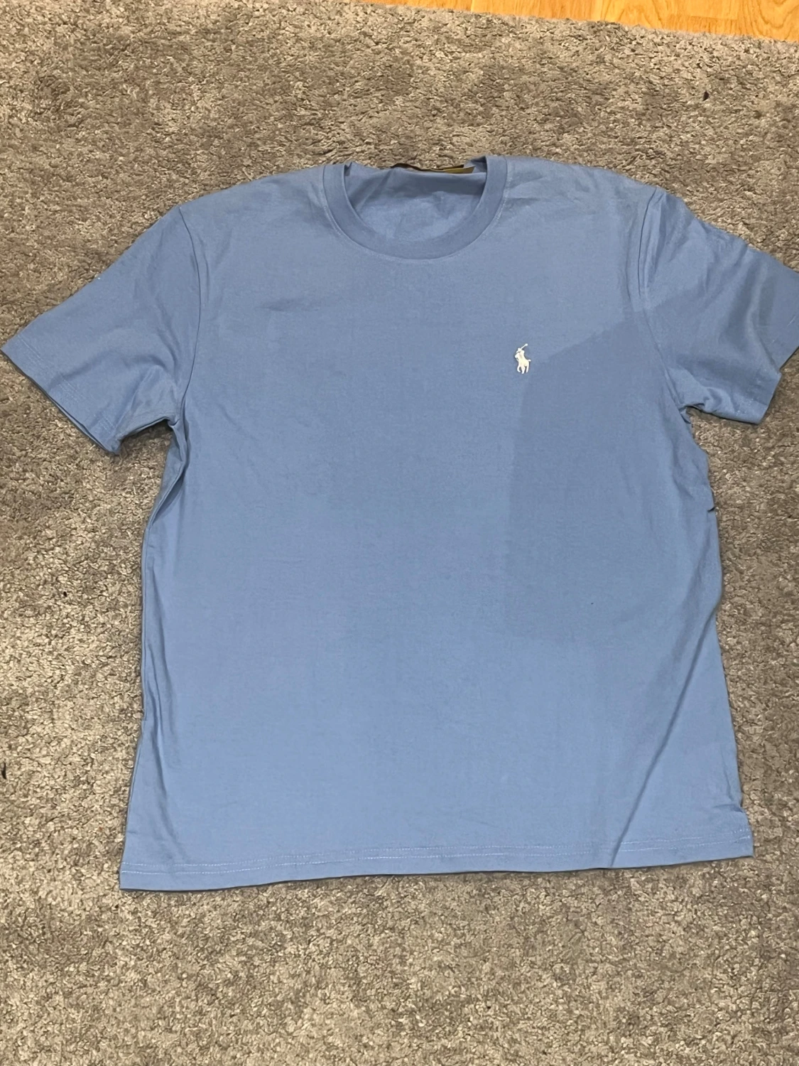 Blå polo tröja  - 1