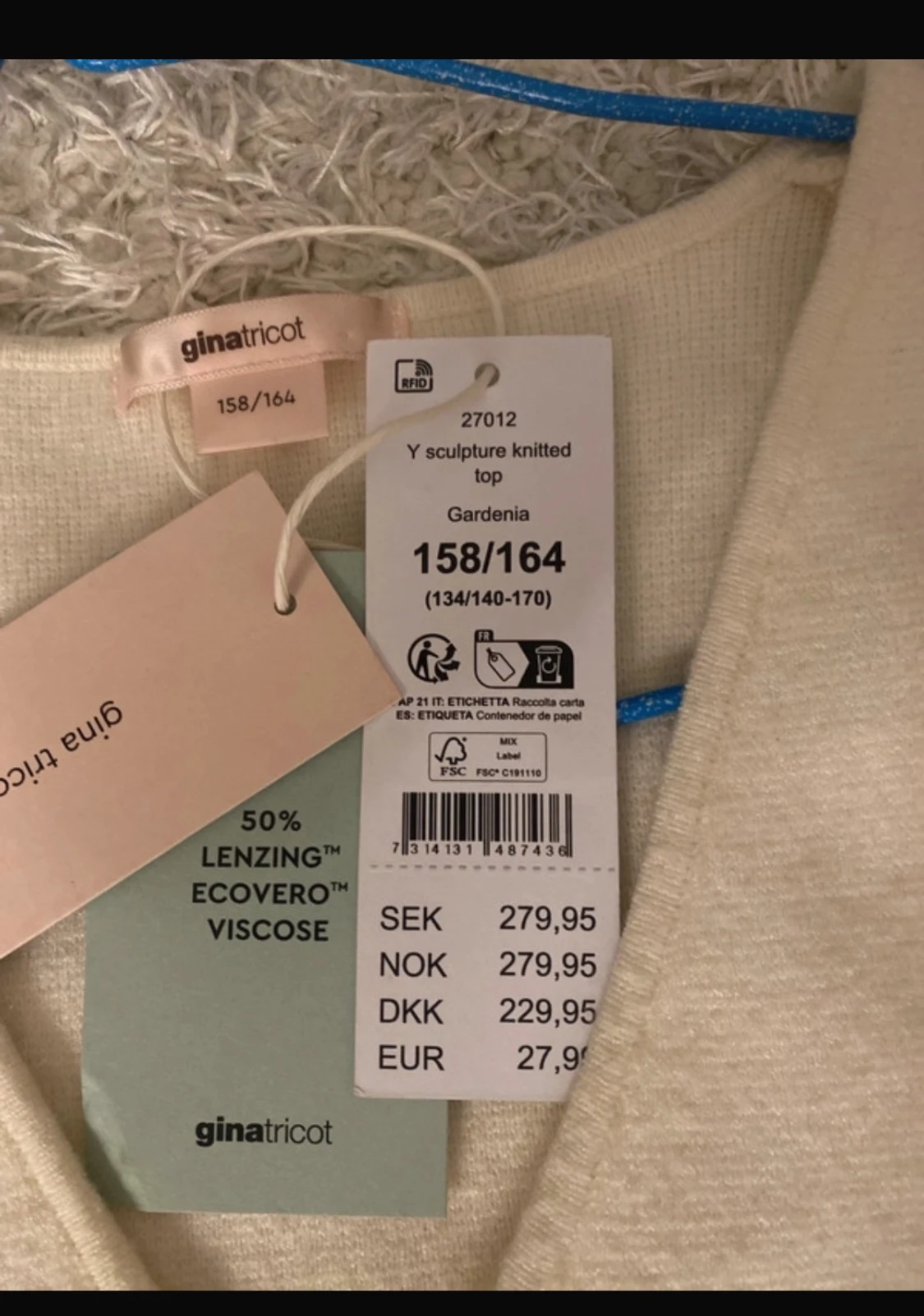 Beige kofta från Gina Tricot - 2