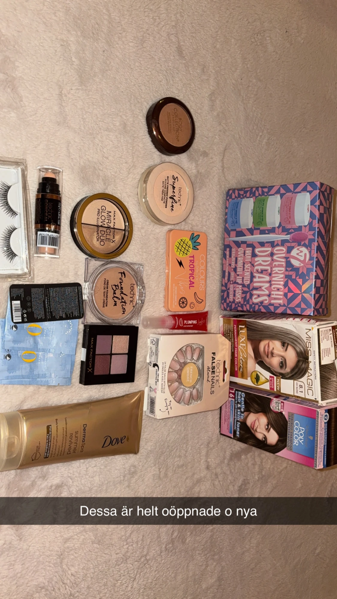 Stort sminkpaket med borstar, paletter och fransar - 4