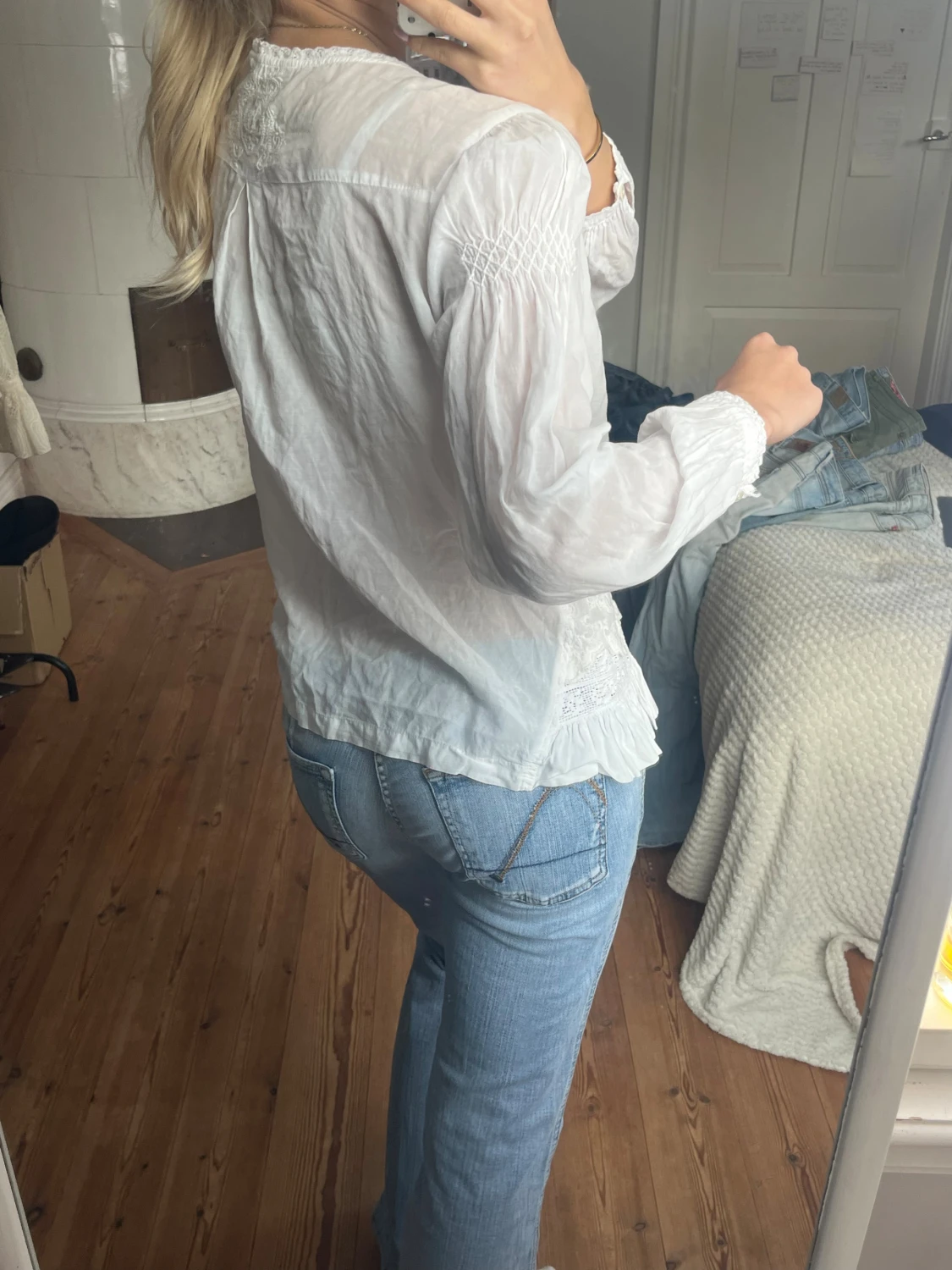 Vit odd Molly blus  - 2