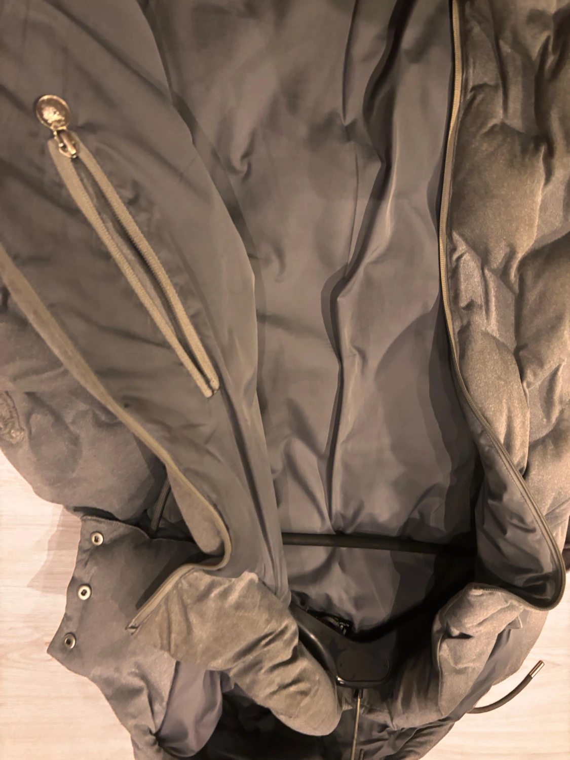 Grå pufferjacka från Messi X SikSilk - 1