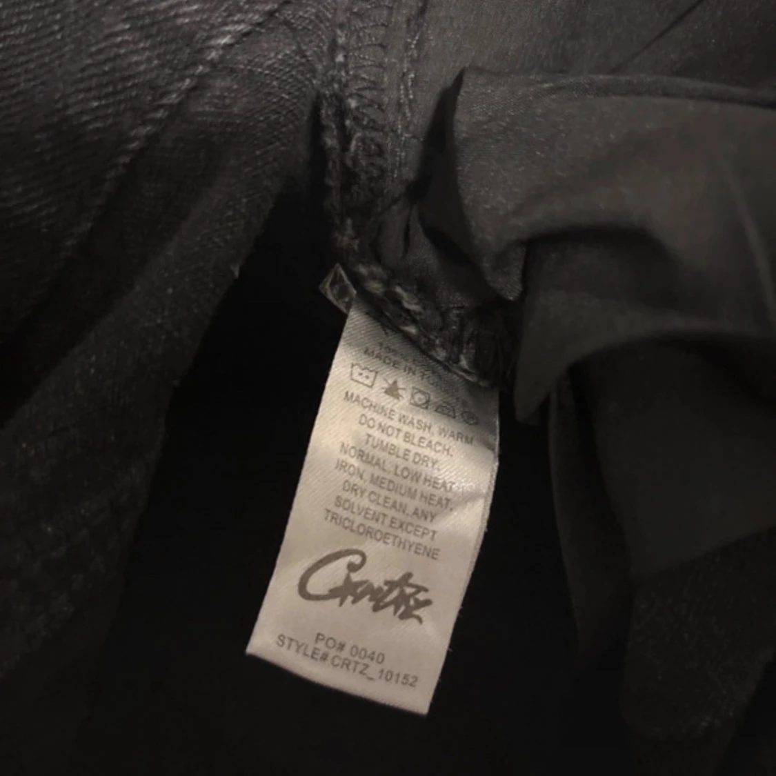 Svarta jeansbyxor från Corteiz - 3