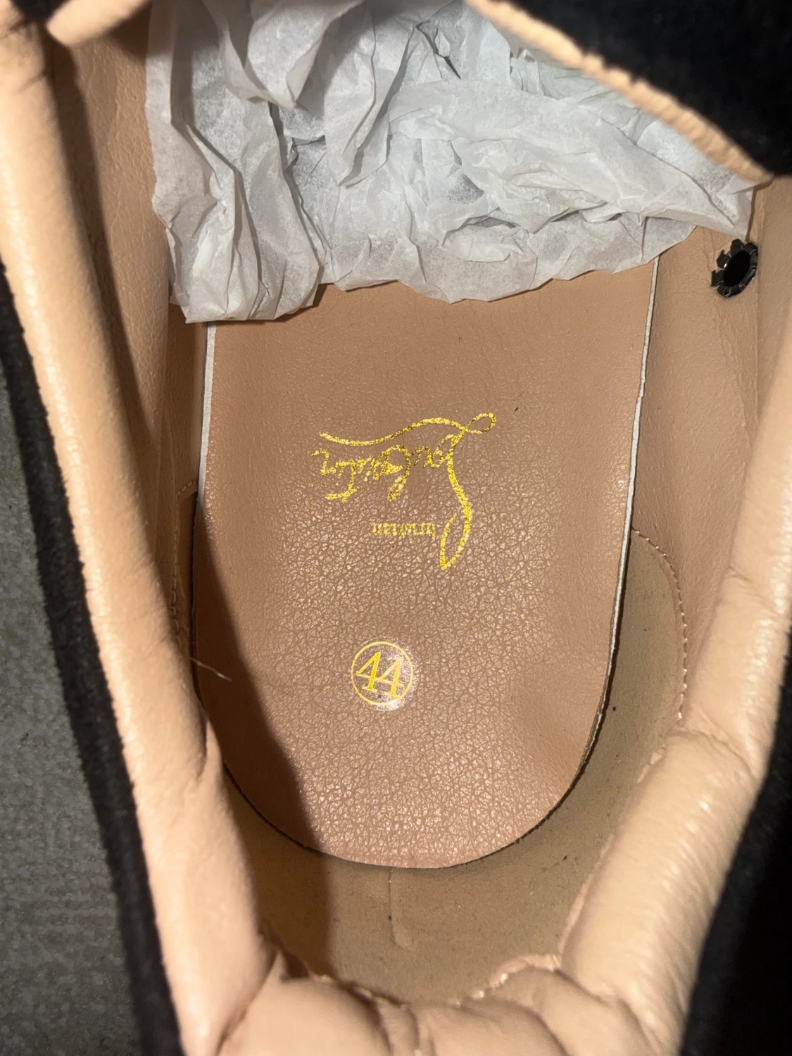 Christian Louboutin svarta sneakers med nitar - 3