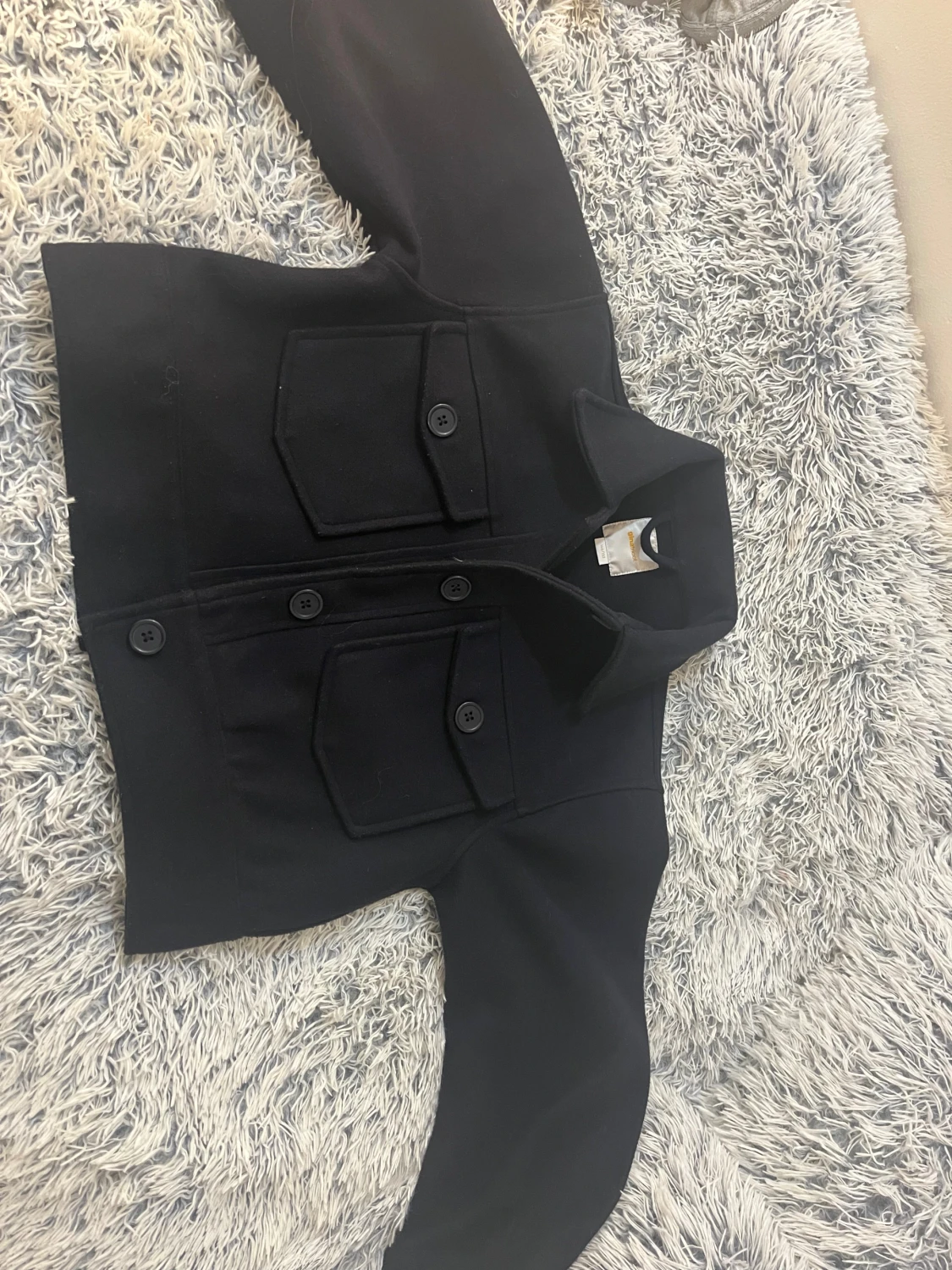 Svart overshirt från Gina Tricot