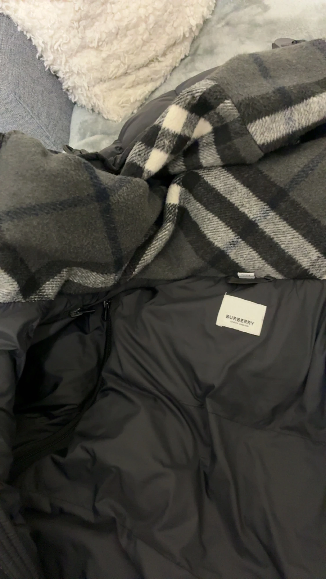 Svart dunväst från Burberry - 2