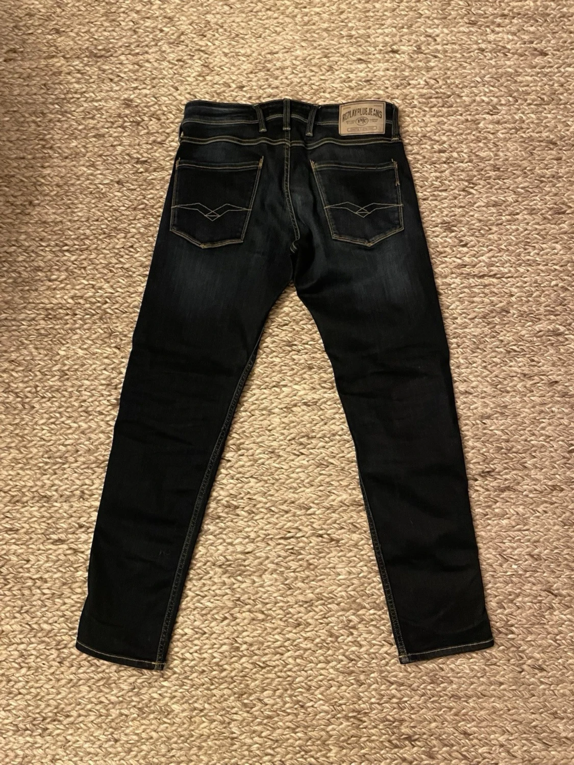 Replay Anbass mörkblå jeans - 2