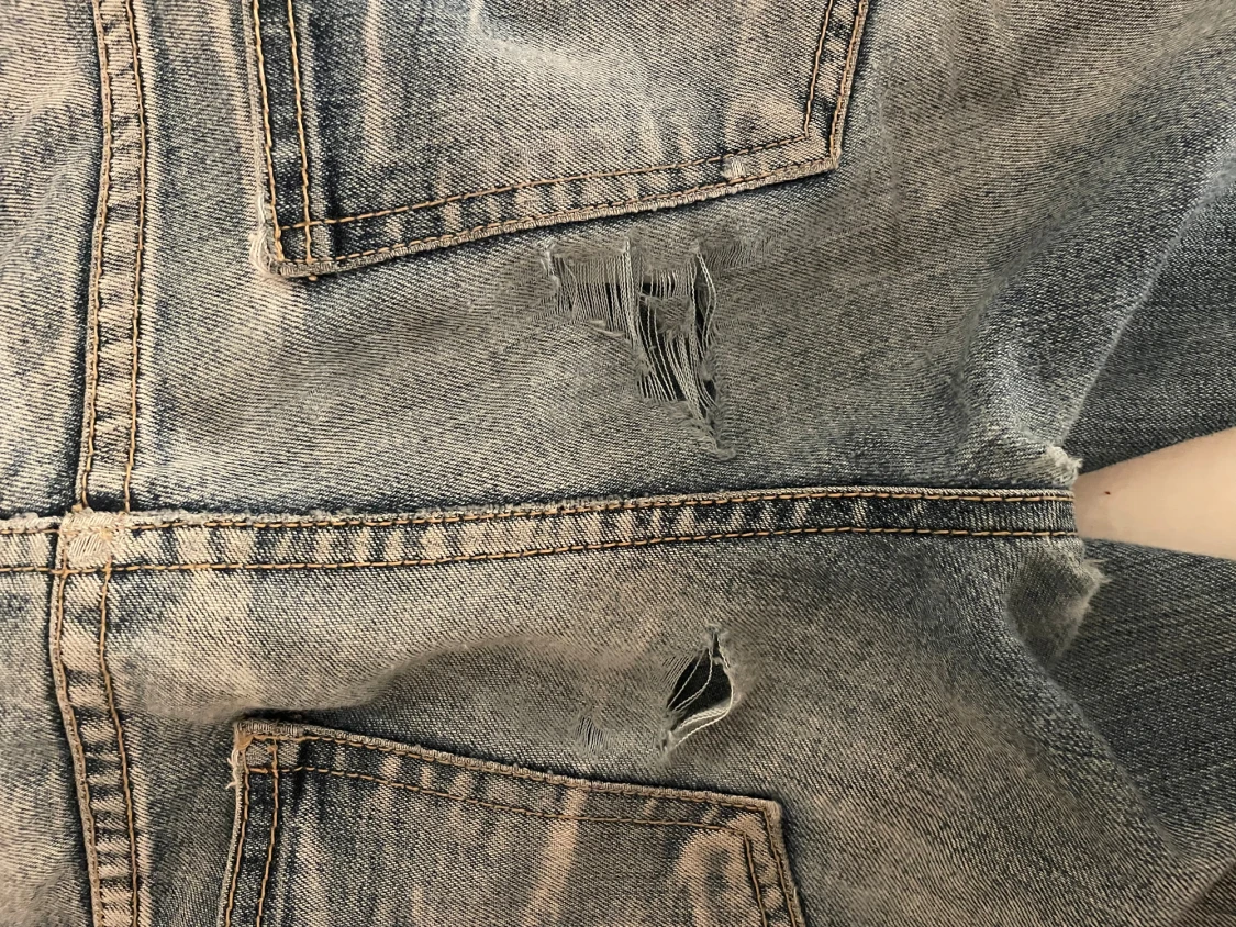 BHL  ljusblå bootcut jeans  - 3