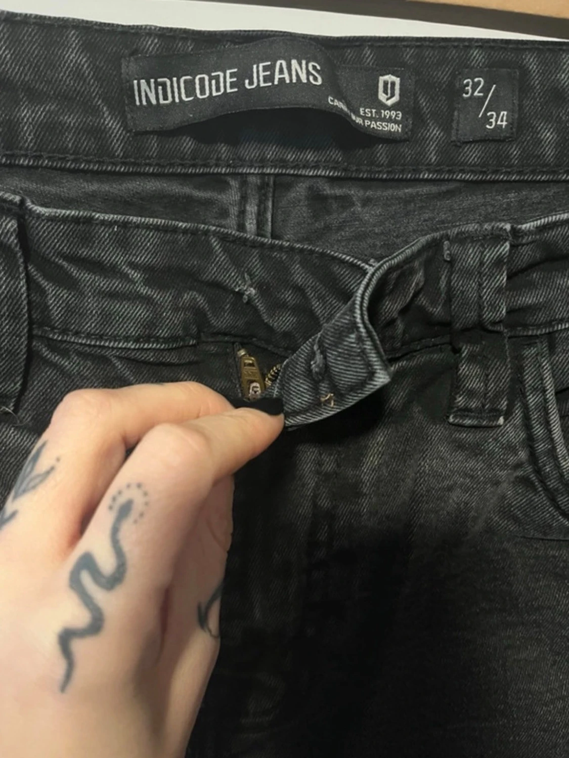 Svarta jeans från Indicode Jeans - 4