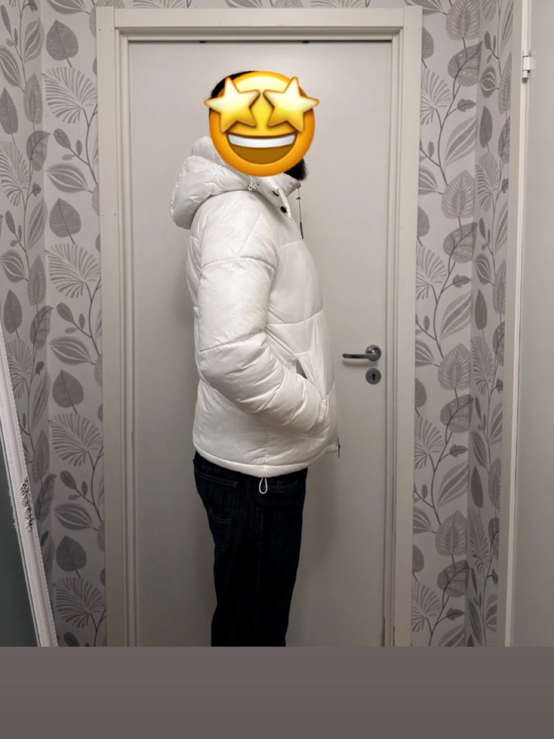 Vit pufferjacka från Moncler - 4