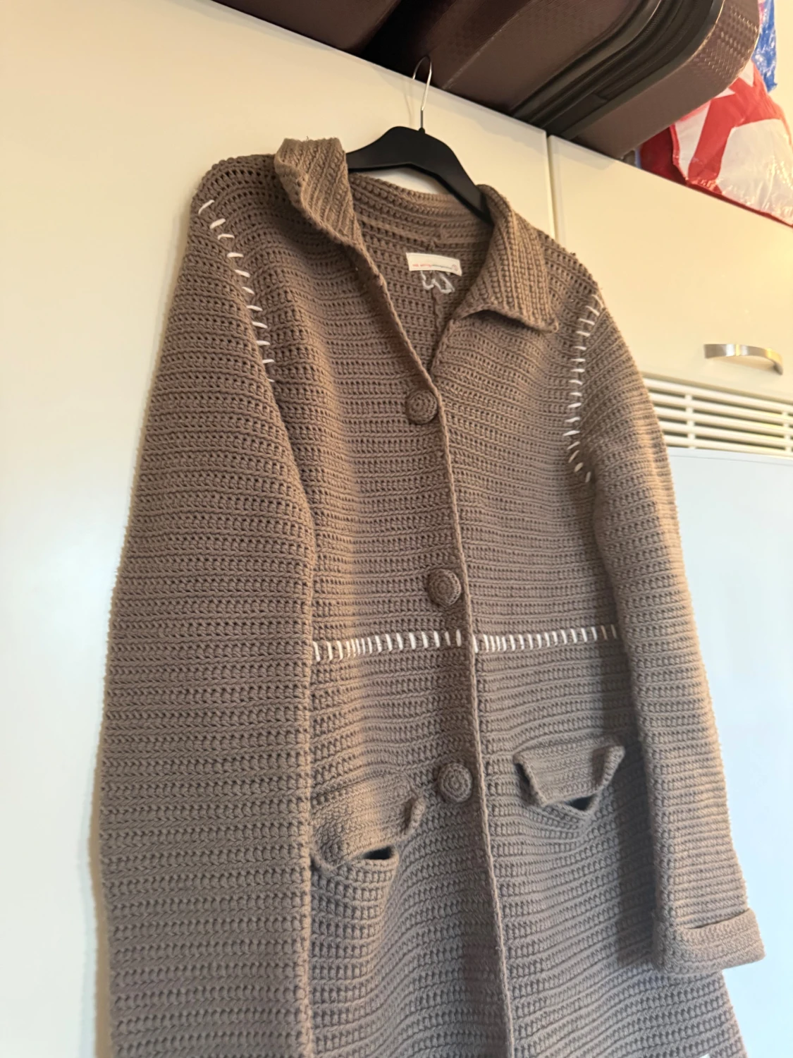 Beige lång kofta från Odd Molly - 1