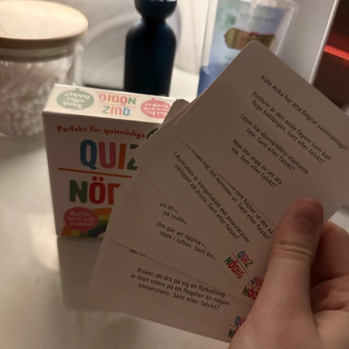 Quiznödig Barn - Sant eller falskt? Spel NYTT! - 2