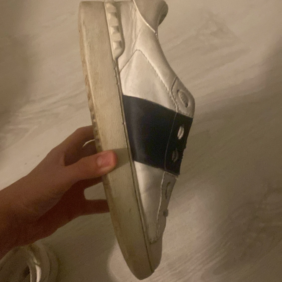 Valentino Garavani Open sneakers vit/svart - 4