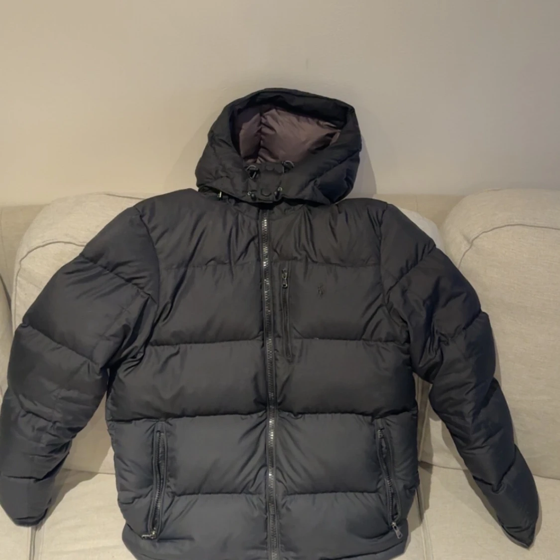 Svart pufferjacka från Polo Ralph Lauren