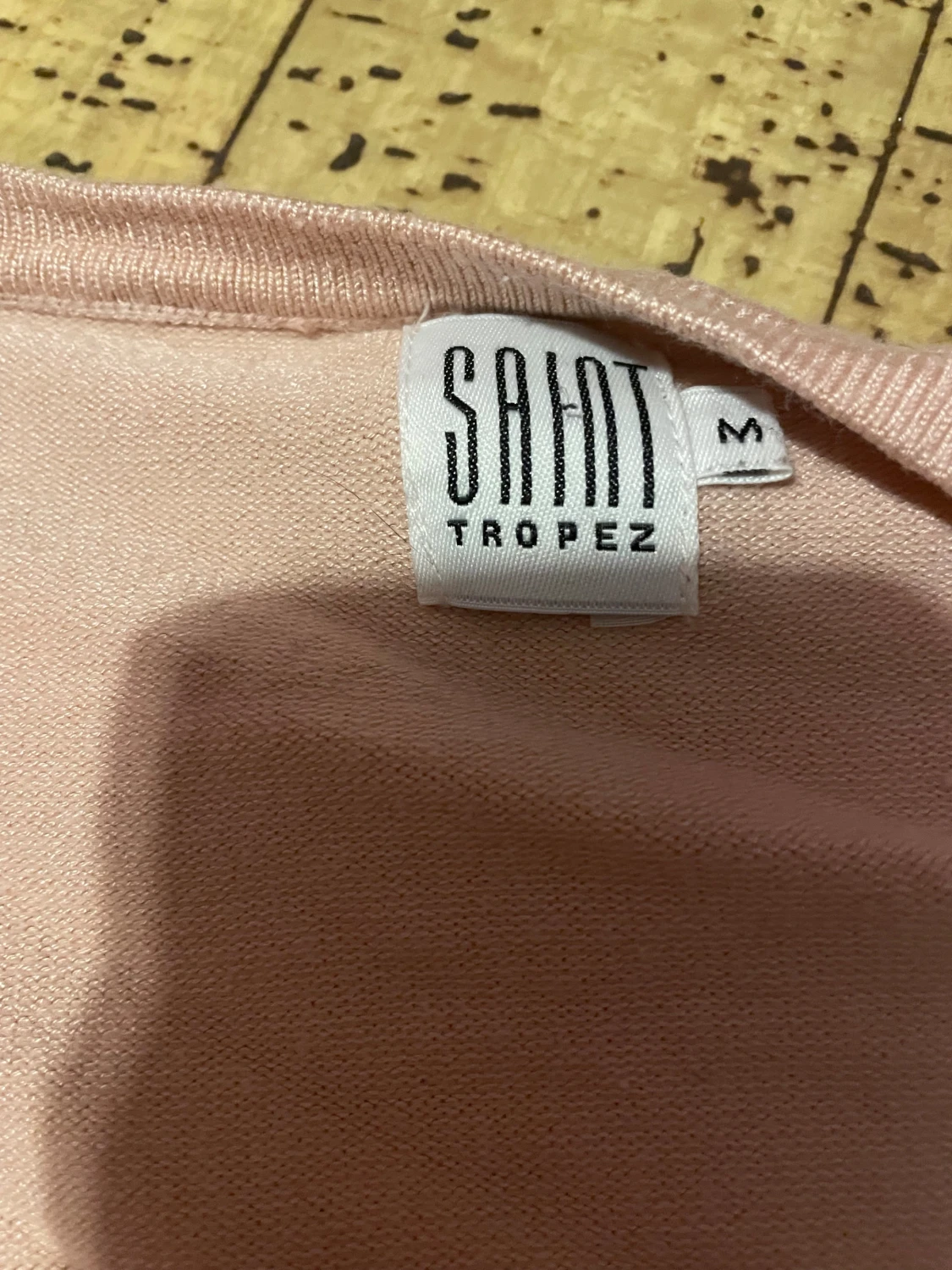 Ljusrosa kofta från Saint Tropez - 1