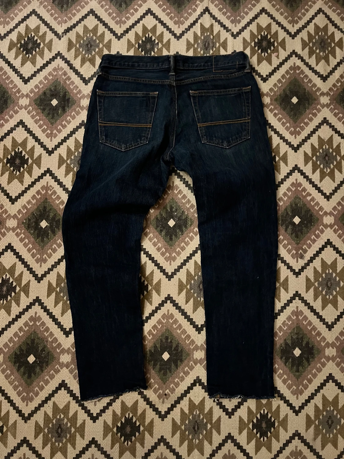 Mörkblå jeans från Abercrombie & Fitch - 1