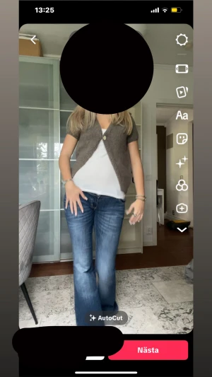 Brun kofta - Trendig brun kofta från Zara som jag tror inte säljs längre har absolut inga tecken på användning och har inga noppror