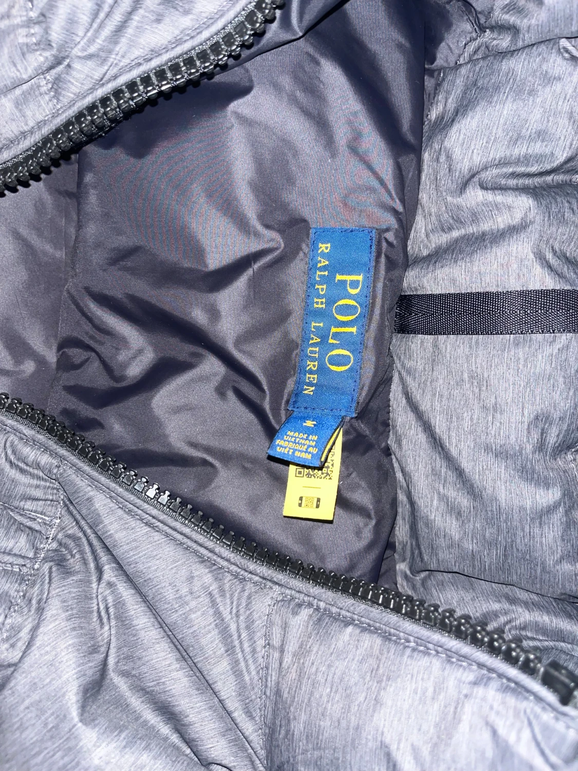 Grå dunjacka från Polo Ralph Lauren - 4