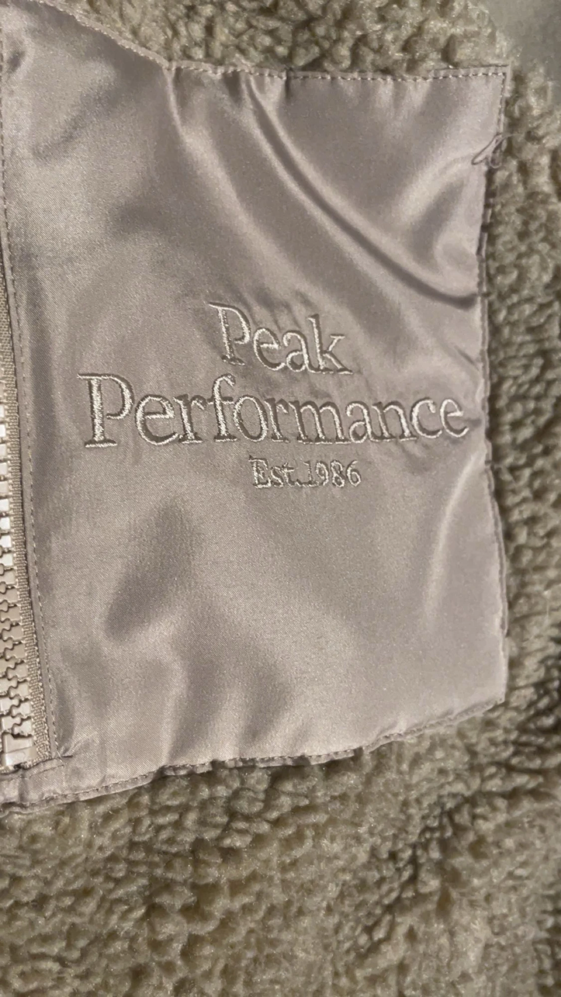 Beige fleeceväst Peak Performance - 1