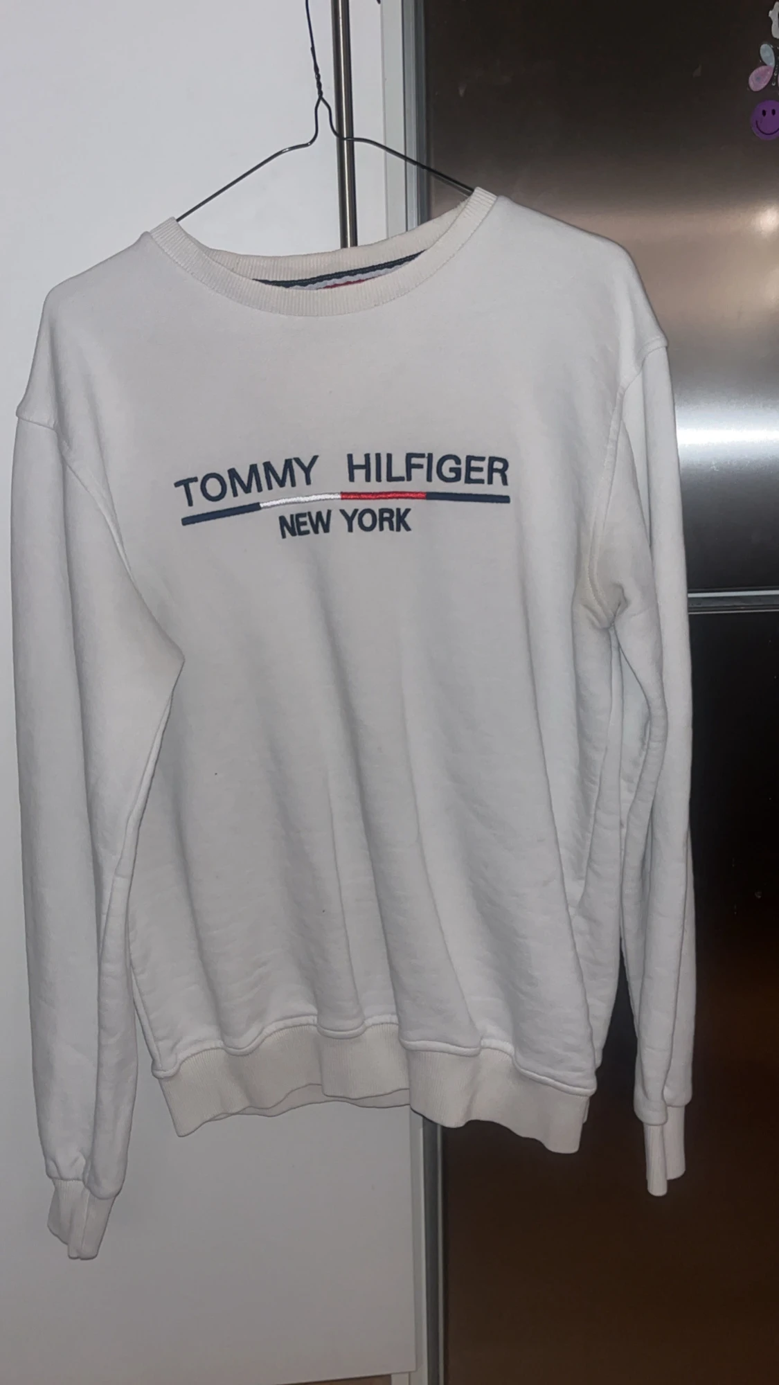 Vit sweatshirt Tommy Hilfiger L - 1
