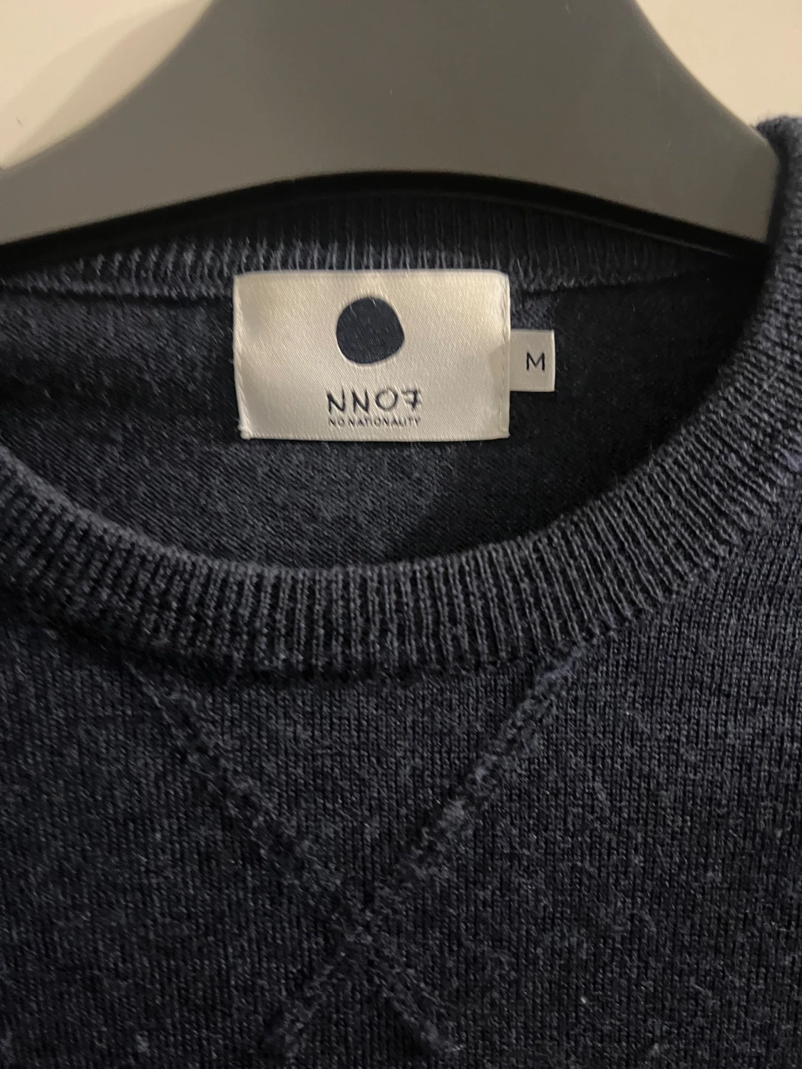 Mörkblå stickad tröja från NN07 - 1