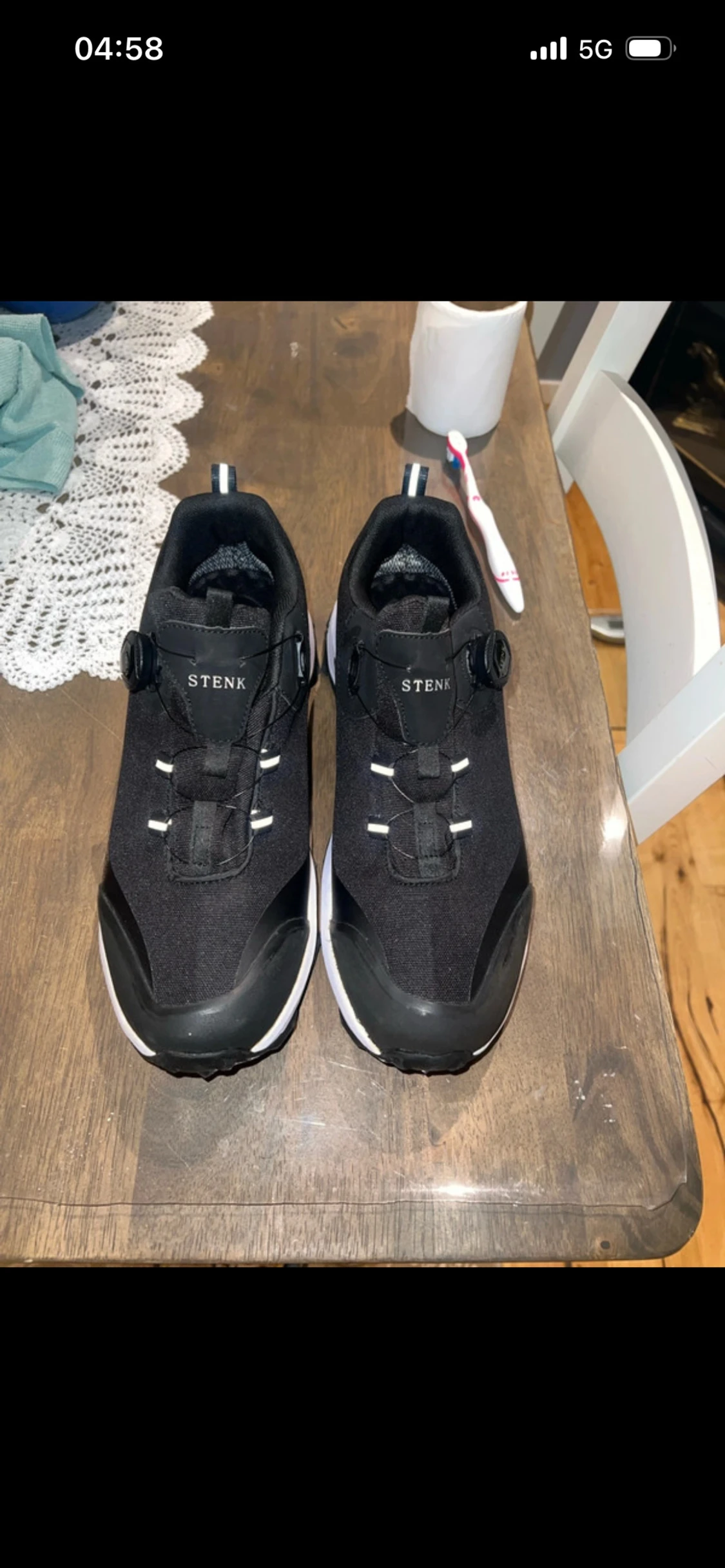 Stenk vinterskor oanvänd 