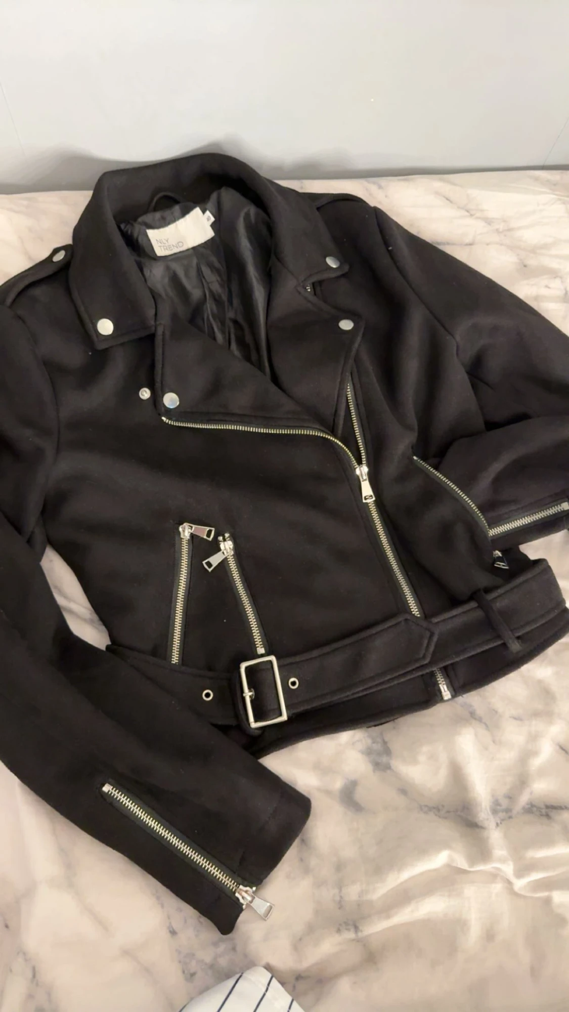 Svart mockajacka från NLY Trend - 1