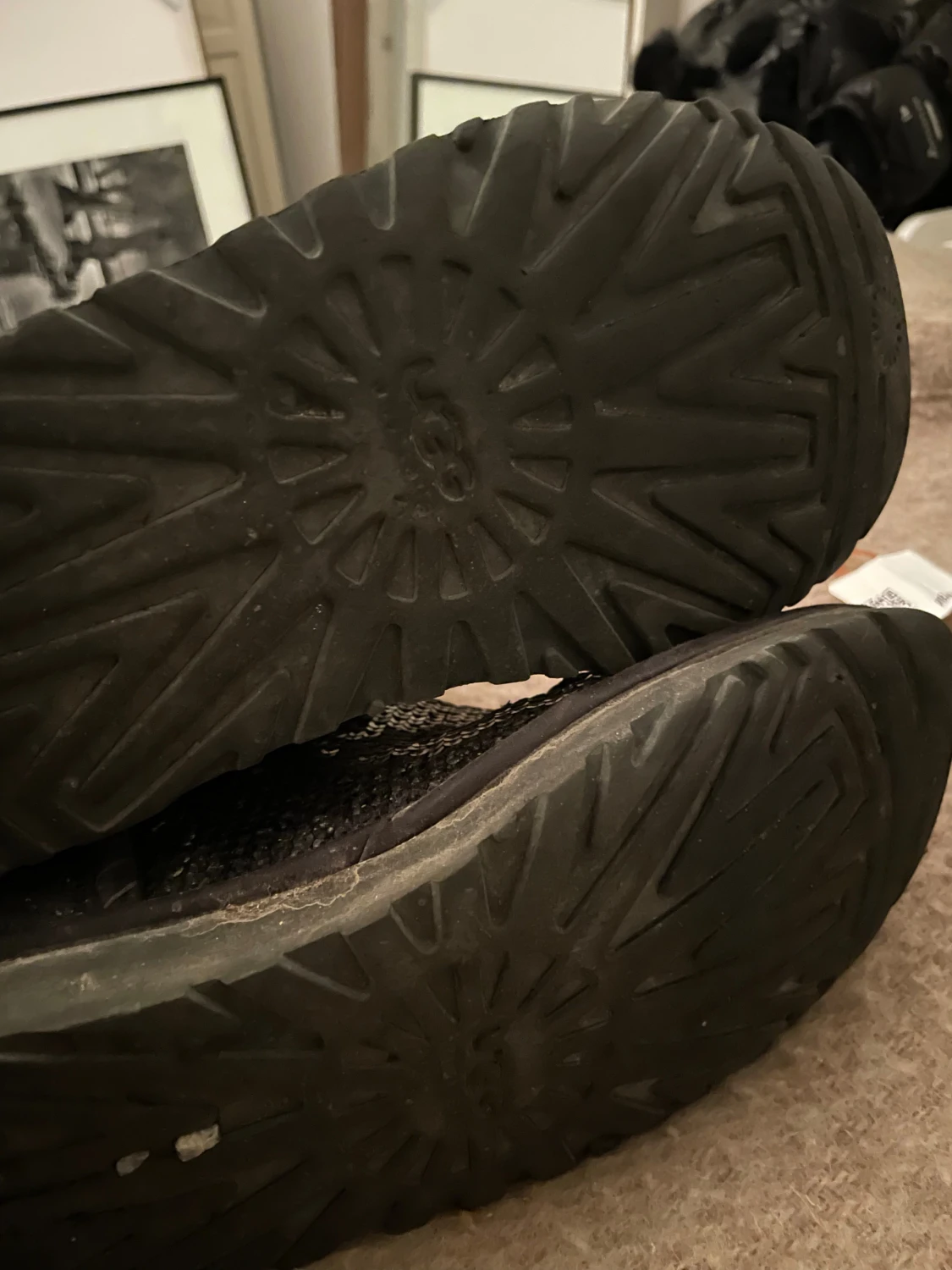 UGG Svarta glittriga - 2