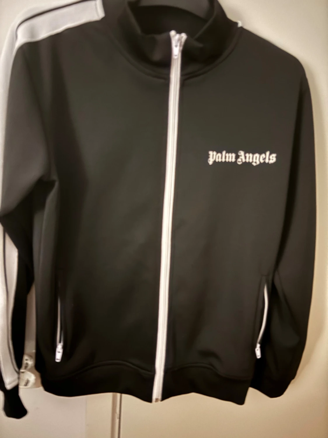 Svart track jacket från Palm Angels