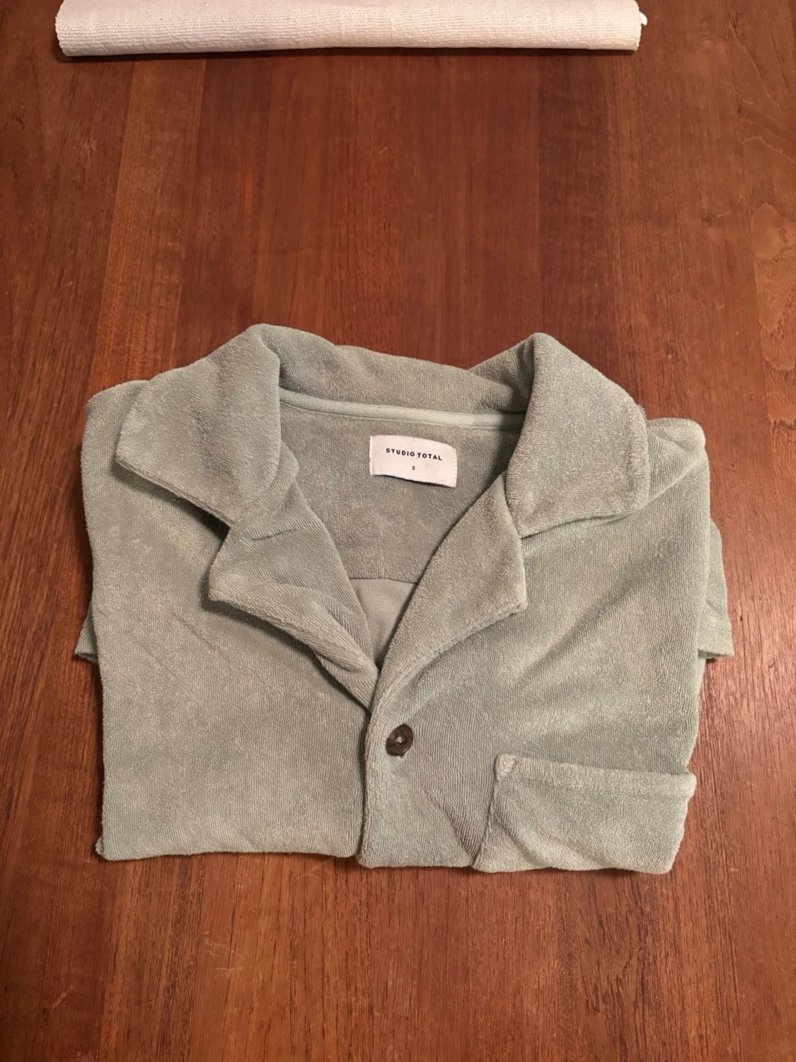 Ljusgrön frottéskjorta Studio Total - 1