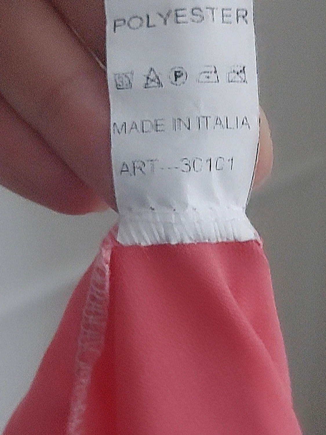 Vit och rosa off sholders blus med pärldetalj - 2