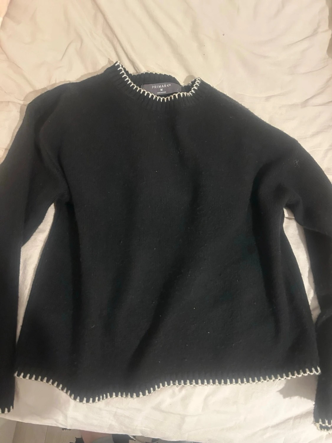 Svart stickad tröja från Primark - 3