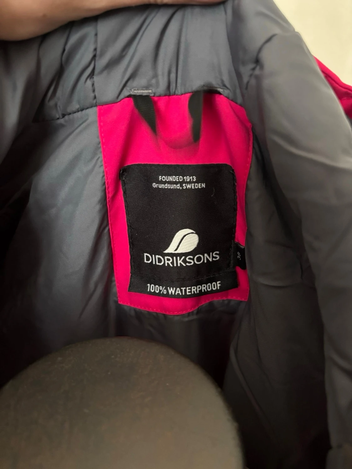 Rosa vindjacka från Didriksons - 4