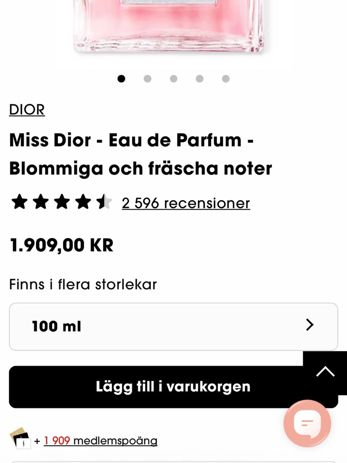 Miss Dior Eau de Parfum 100ml - 1