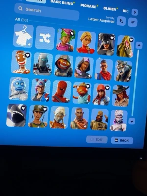 Fortnite og account  - Säljer ett og account med saker från season 3 take the L ,hype rust lord och massa mer saker 